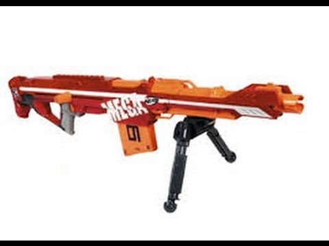 Nerf Sniper Rifle N-Strike Elite Mega Centurion Used: Good condition