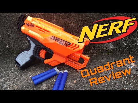 Nerf Quadrant N-Strike Elite Quadrant W/Darts Most Accurate