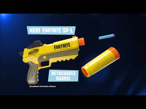 New Nerf Fortnite BASR-R: For When Nerf Bolt Action Sniper Rifles just  aren't Rare (or Blue) Enough. 