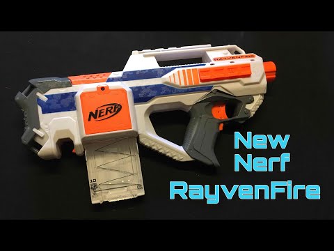 Nerf N-Strike Elite EXCLUSIVE Ravenfire RARE blaster