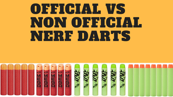 Official Vs Non Official Nerf Darts