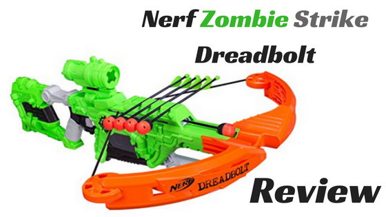 NEW Nurf Gun Christmas Present Nerf Zombie Strike Dreadbolt 