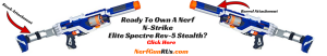 Ready To Own A Nerf N-Strike Elite Spectre Rev-5 Stealth | Click Here | NerfGunRUs.com